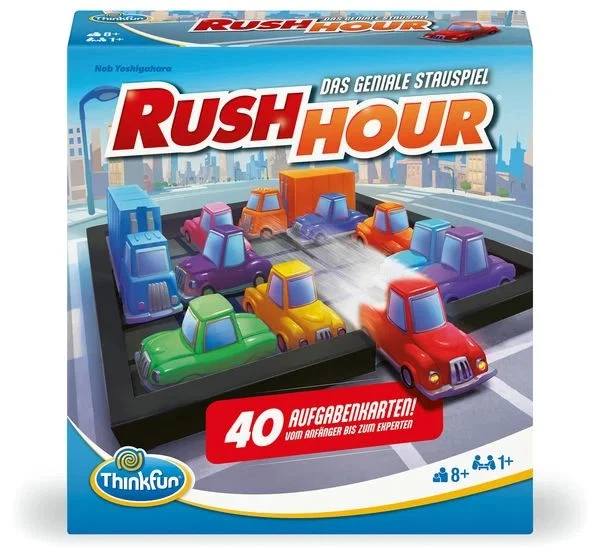 ThinkFun Rush Hour Rush Hour® - Logikspiel ab 8 Jahre