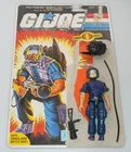 100% Complete 1985 Tele Viper v1 Cobra Figure Card Vintage G.I. GI Joe 3.75 ARAH