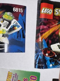 Lego Space Exploriens 6856 6854 6815 100% Complete🔥Excellent MINIFIGURES, PARTS