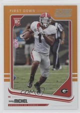 2018 Score Rookies First Down 10/10 Sony Michel #369 17gb