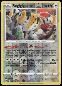 Regigigas 130/189 Astral Radiance Reverse Holo