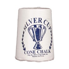 Silver Cup Billiard/Pool Cone Chalk, White One Pack,