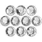 1980-1989 S Kennedy Half Dollar Gem DCam Proof Run 10 Coin Set CN-Clad US Mint