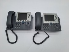 LOT OF 2 Cisco Phone CP-7965G 7965g IP Color Display Base Handset