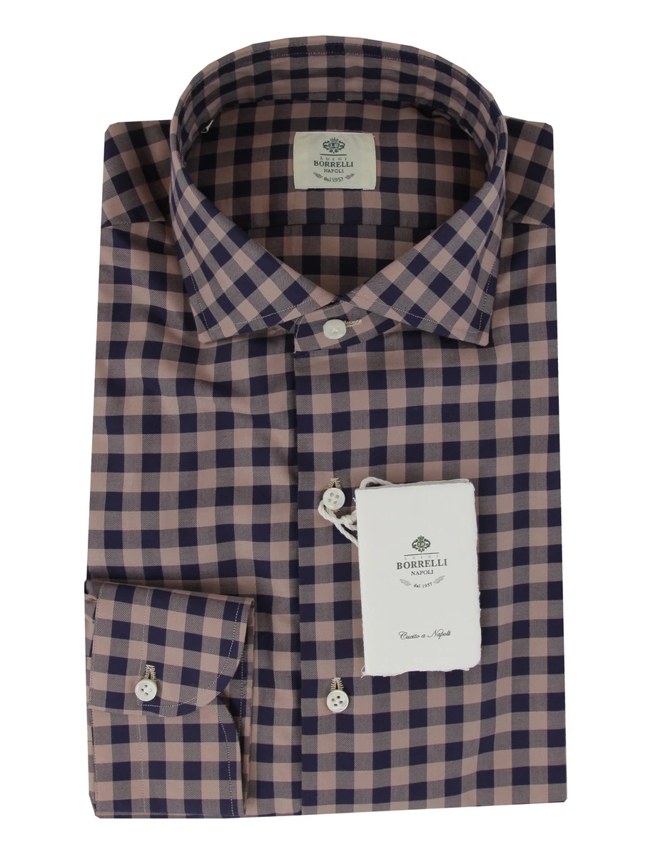 Men's Luigi Borrelli 18 Size Shirts for sale | eBay