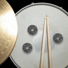  15pcs Cymbal Felt Washers: Cymbal Stand Felt Washer Replacement For Noise