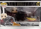 Funko Pop! Game of Thrones Daenerys Riding Fiery Dragon Vinyl Figure #68
