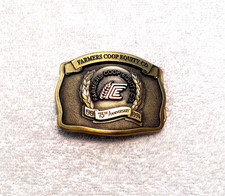 CLASSIC BELT BUCKLE 1991 FARMERS COOP EQUITY CO "SWAZEY" LMT ED 201 OF 700 BB17