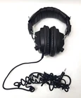 Califone 3068AV 3.5mm Plug Black Switchable Stereo/Mono Corder Headphones