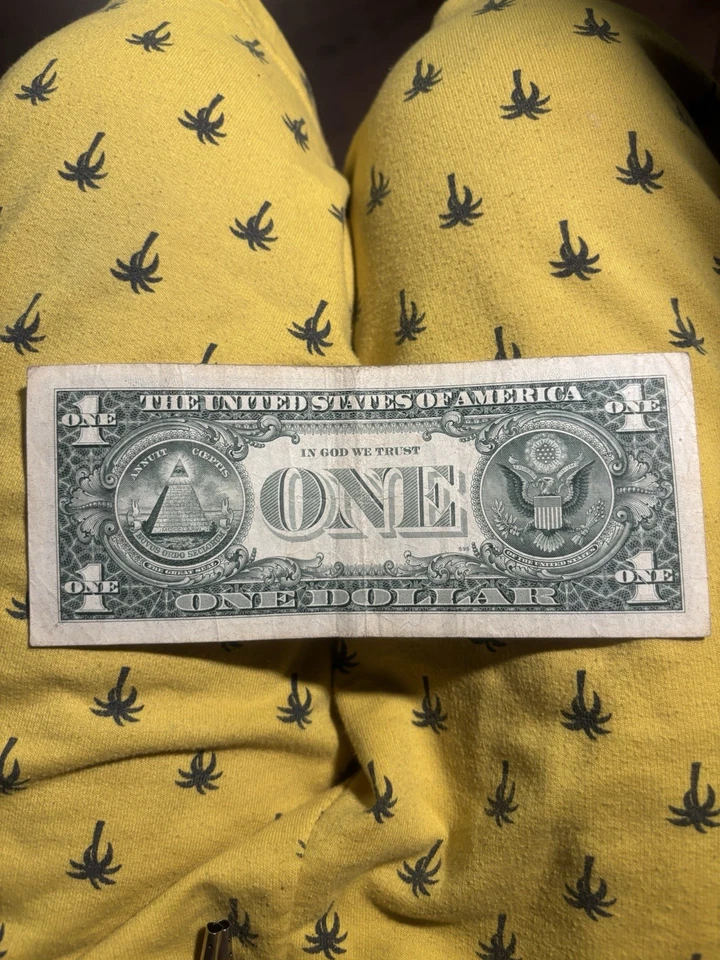 1995 1 Dollar Bill FANCY RARE SERIAL NUMBERS - Image 3 of 3