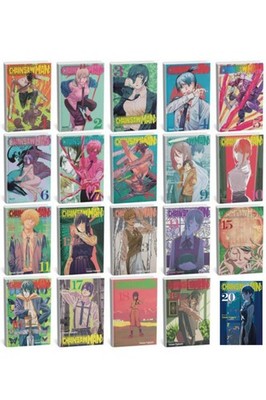 Chainsaw Man Manga Set English Volumes 1-21 Paperback Tatsuki