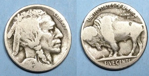 1923-S BUFFALO TOUGH KEY DATE #MX9-22