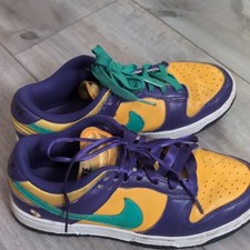 Nike Mens Purple/Yellow/Green Colorblock Low ...