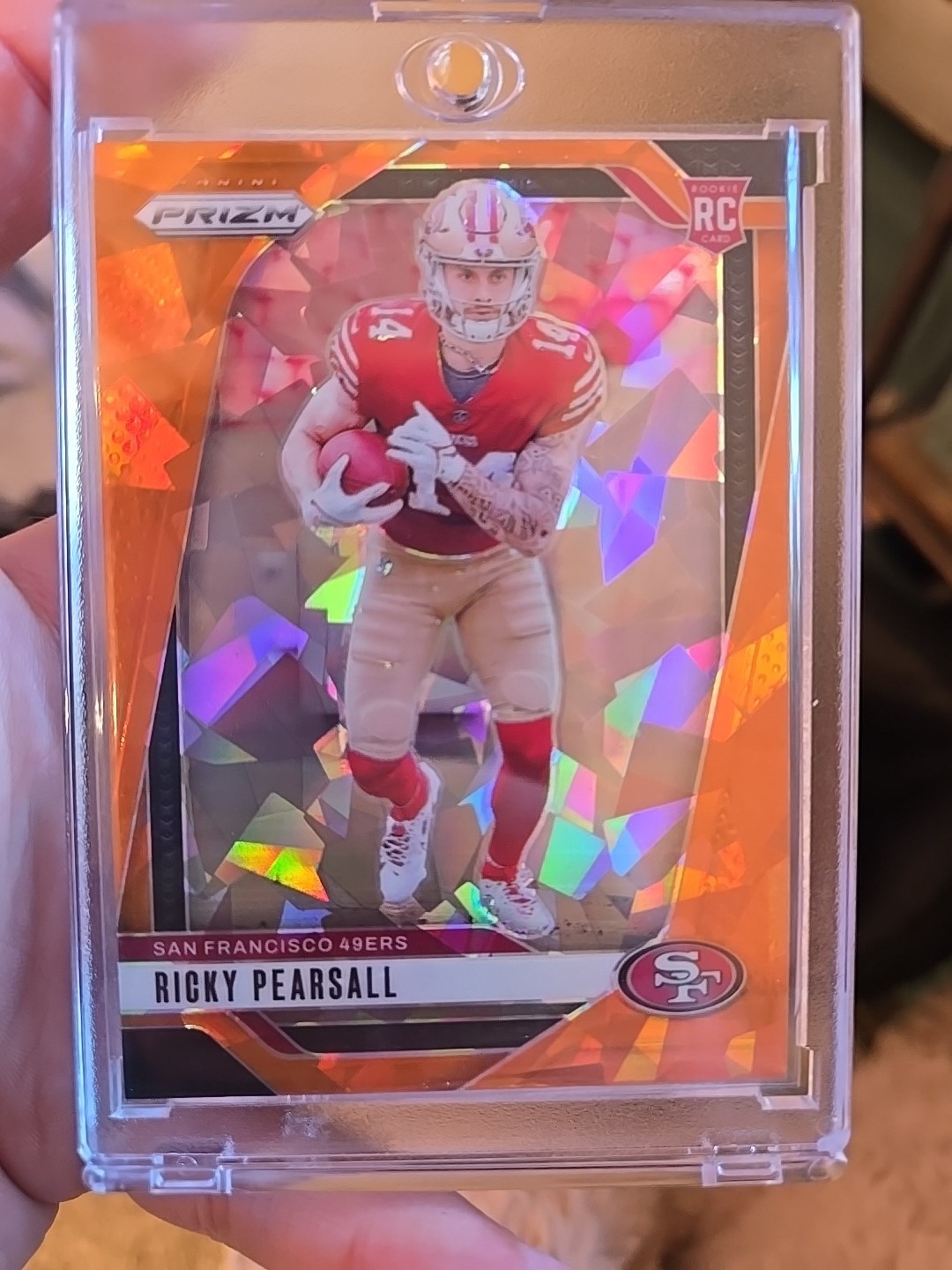RICKY PEARSALL (RC) - 2024 Prizm #383 - Orange ICE - 49ers