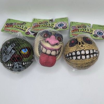 Kidrobot MADBALLS Lot - Skull Face - Meemie - Lock Lips - Rare