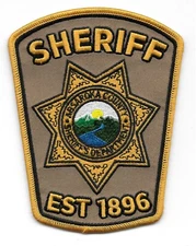 Longmire Absaroka County Sheriff's Department Patch Prop Replica