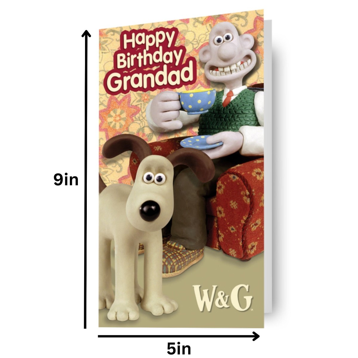 Cute Birthday Card - Wallace And Gromit - Happy Birthday Lad