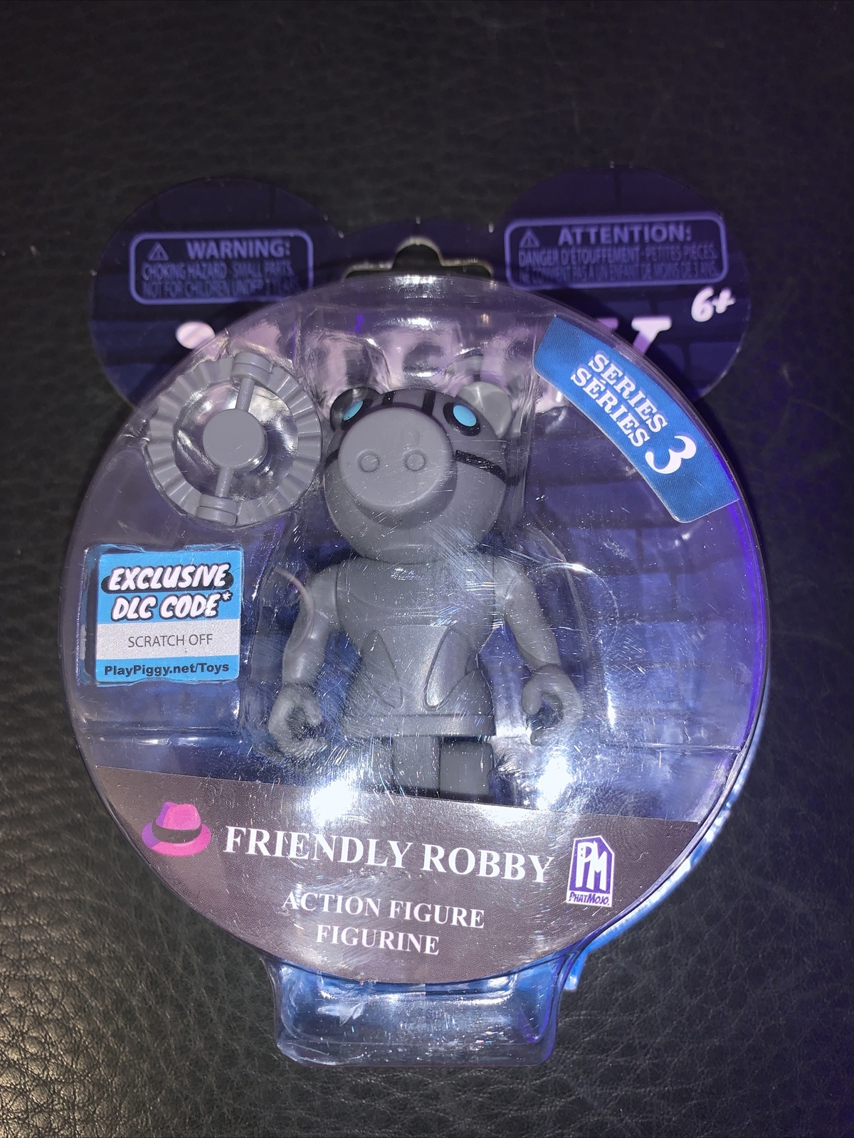 Mini Robby Piggy Piggy Friendly Robby Action Figure 3.5