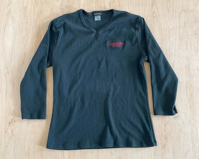 CASANOVA (2005) Heath Ledger Movie Promo Women's V Neck Long Sleeve Black Shirt