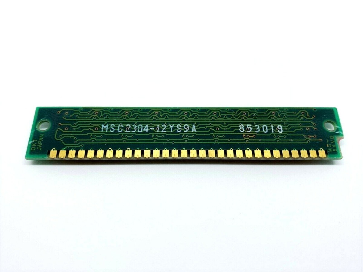 Lot De Mémoires Simm Adressage 8B 256Ko Et 1MO ET 512Ko