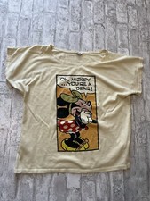 Vintage Minnie Mouse T Shirt Women  s Small White Disney AW3