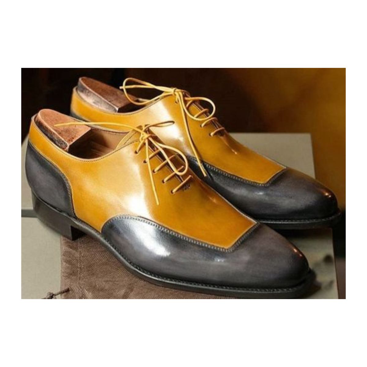 chinese dress ladies Men's Executive Cap Toe Dress Shoe In Black Leather main image 1