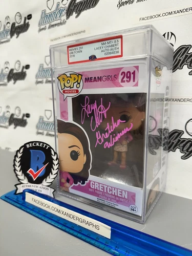 LACEY CHABERT GRETCHEN MEAN GIRLS SIGNED AUTOGRAPHED FUNKO POP-PSA ENCAPSULATED