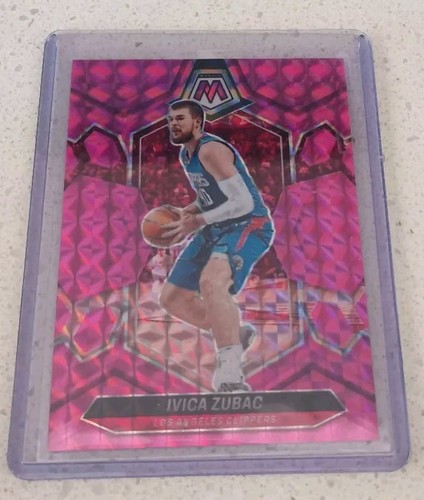 2023-24 Panini Mosaic Ivica Zubac Pink 040/149 #200 Clippers Jersey Number