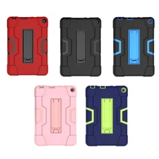 Amazon Fire HD8/HD8 Plus 2020 2022 Hybrid Shockproof Stand Case+Screen Protector