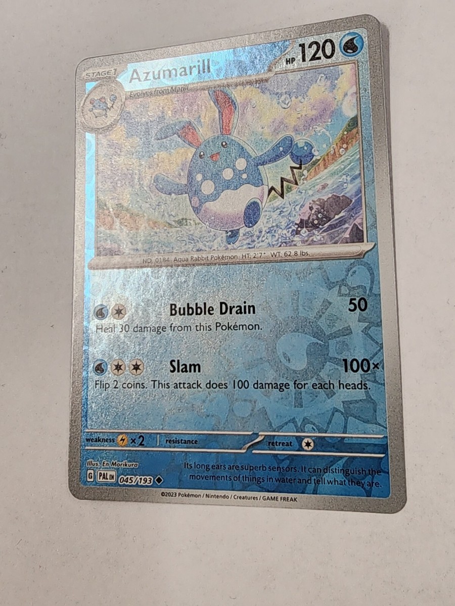 Azumarill 045/193 NM Paldea Evolved Scarlet Violet Pokemon