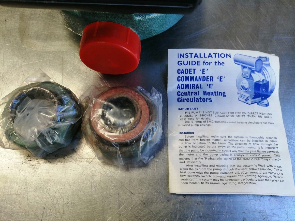 SMC COMMANDER CENTRAL HEATING CIRCULATOR PUMP Commadore controller Obsolete  Rare | eBay