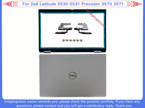 For Dell Latitude 5530 5531 Precision 3570 3571 LCD Back Cover / Bezel /Hinges