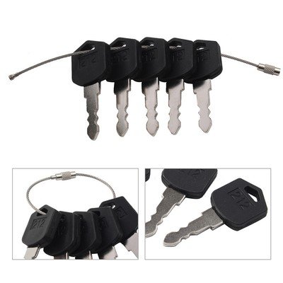 5Pcs New Metal Ignition Key 212 For Daewoo Doosan Forklift Equipment