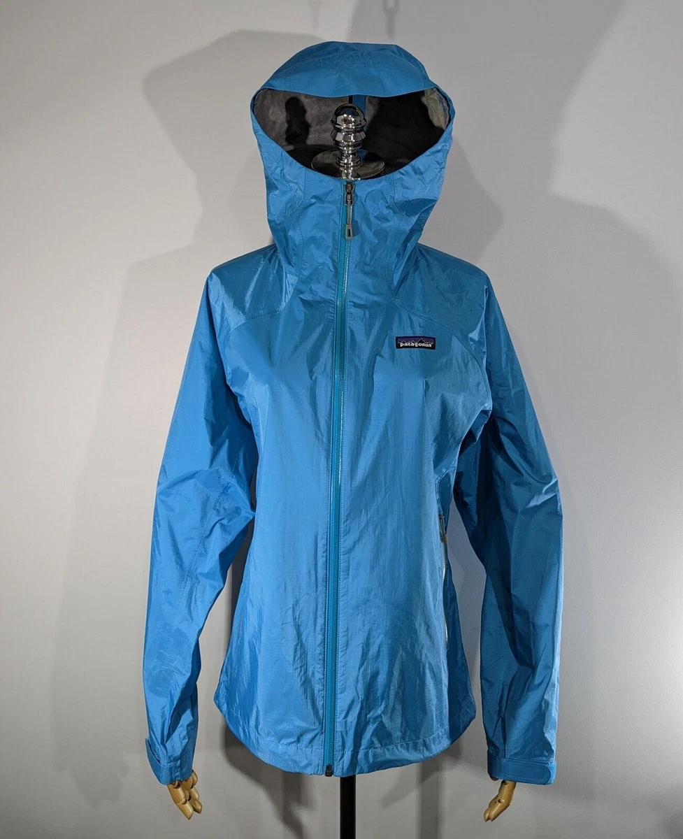 Patagonia H2no Membrane Women s Jacket Size S Blue Outdoor Casual