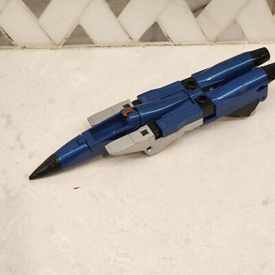 1983 Decepticon Transformers G1 Thundercracker Takara Hasbro Blue Jet Incomplete