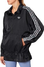 ADIDAS JACKET - BLACK- BRAND NEW WITH TAGS - SIZE XS RRP £70 Windbreaker