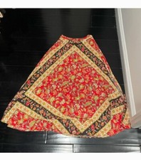 Spell and the gypsy collective Lolita campfire maxi skirt S small