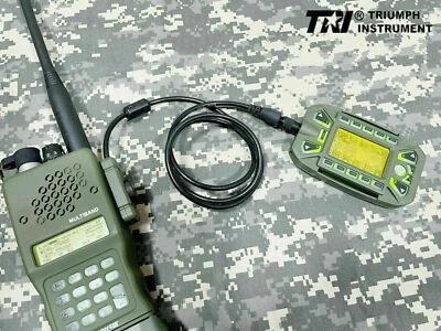Radio TRI AN/PRC-152 Hi Power 15W 12.6V Aluminio MBITR + KDU Juego Completo NUEVO