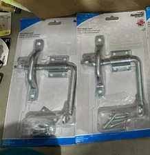 New 2-pack lot NATIONAL HARDWARE DOOR GATE LATCH V13B N156-042 Zinc Steel