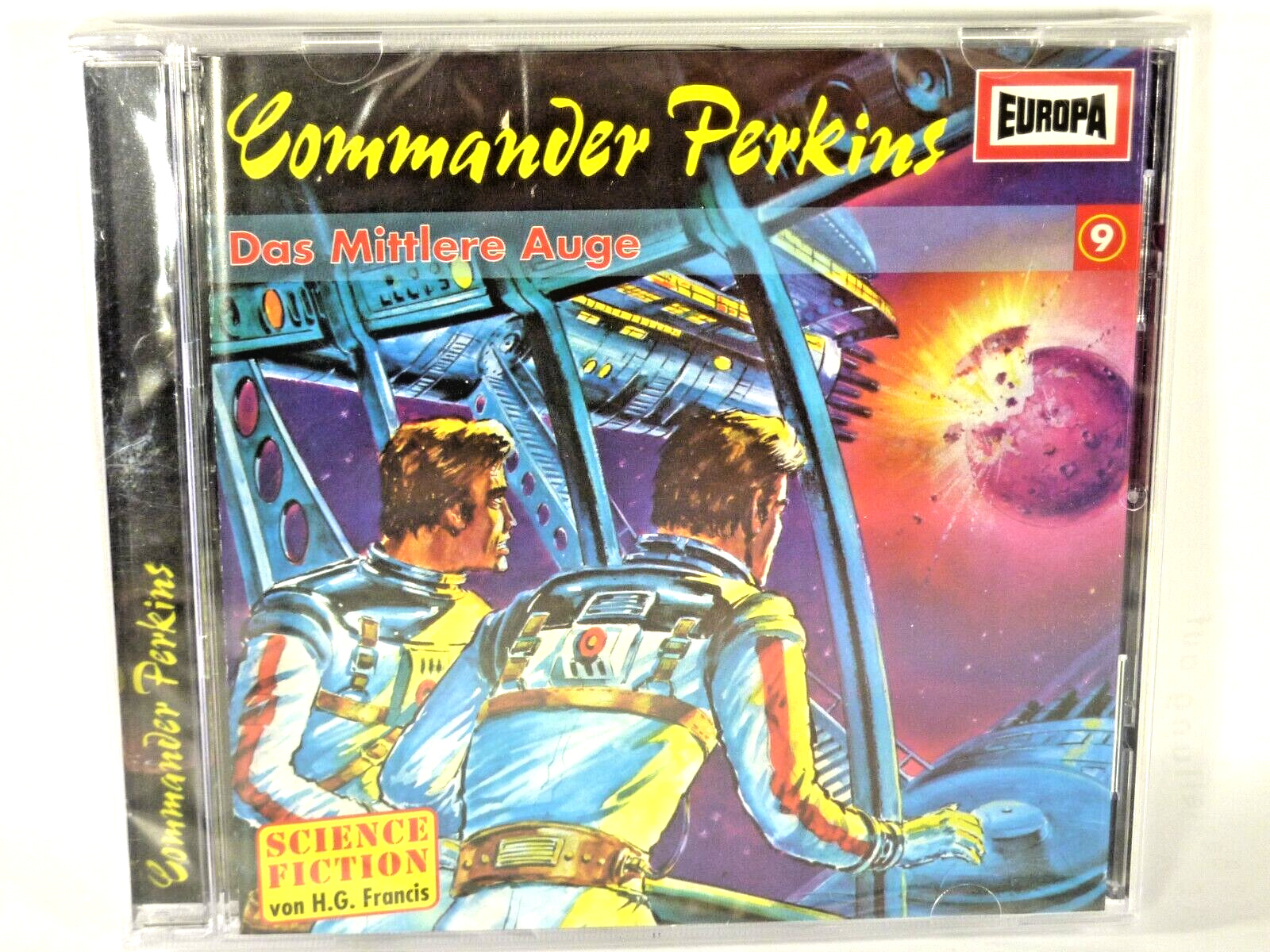 COMMANDER PERKINS 9 DAS MITTLERE AUGE H.G. FRANCIS HÖRSPIEL CD SAMMLERSTÜCK NEU