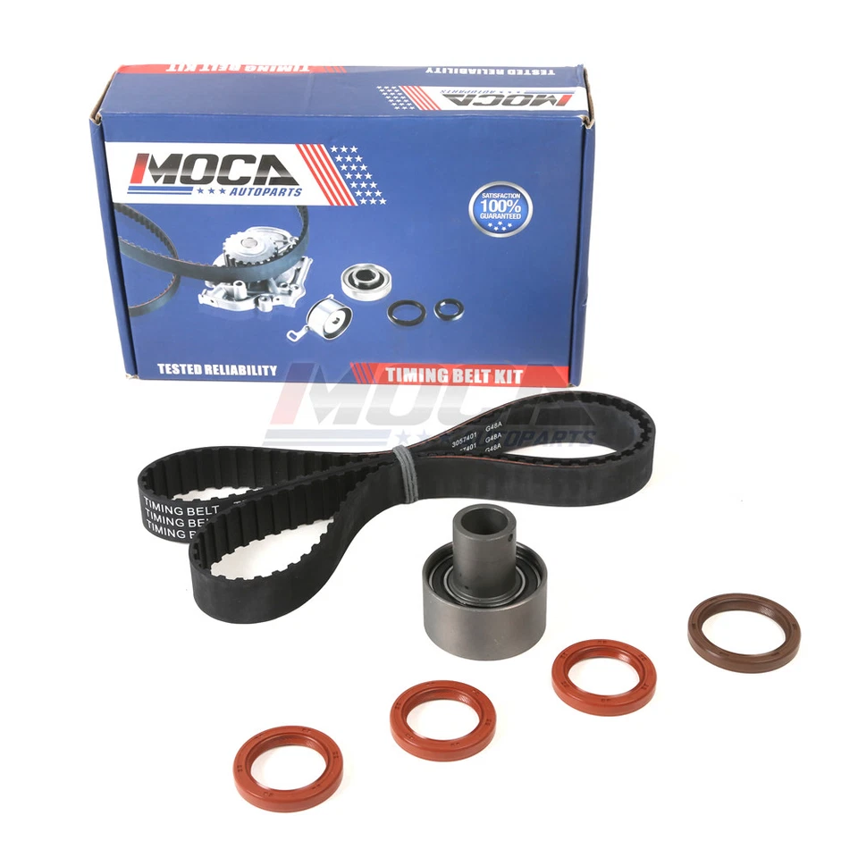 Kit de bomba de agua de correa de distribución compatible con 86-93 Nissan Pathfinder SOHC 4x4 D21 3,0 L V6  Foto 3 de 4