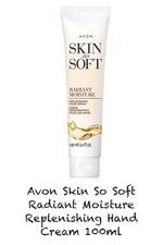 Avon Skin So Soft Radiant Moisture Replenishing Hand Cream 100g