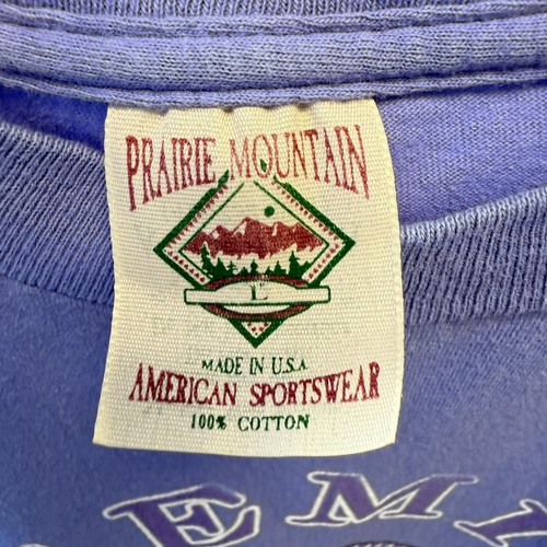 Prairie Mountain L men’s “Yosemite” purple t-shirt 90s vintage tee single stitch - Picture 14 of 14