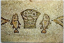 Mosaic Floors, Church of the Multiplication of the Loaves and Fishes - Israel