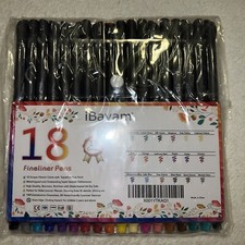 Journal Planner Pens Colored Fine Point Markers Fine Tip Drawing Pens 18 Color