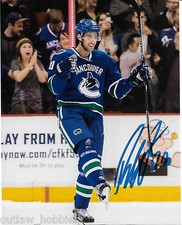 Vancouver Canucks Brandon Sutter Autographed Signed 8x10 NHL Photo COA M