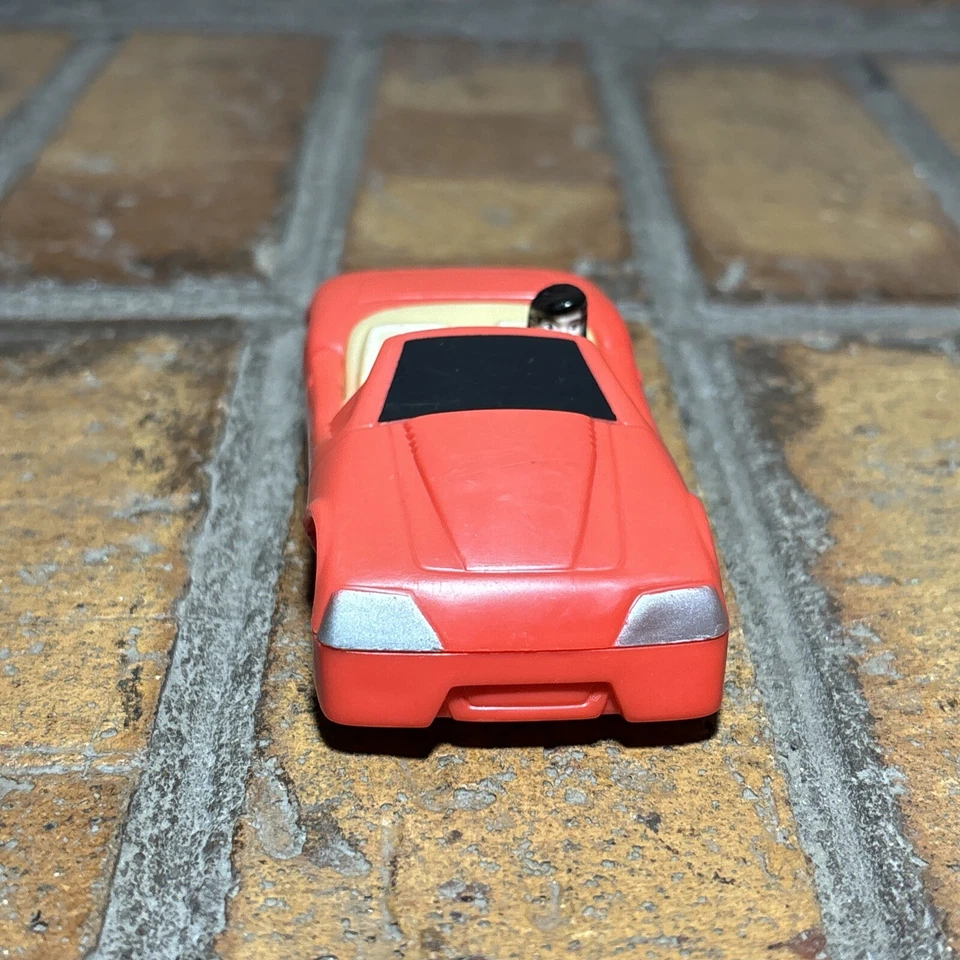 Винтаж ✅ DC Comic Burger King Kids Club Meal игрушка 1997 Красный Трансформируемый Автомобиль ✅Бегает - Изображение 2 из 4