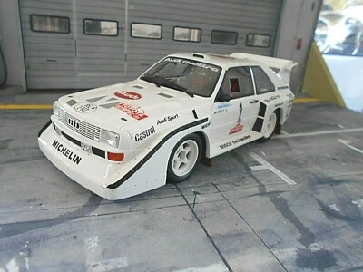 AUDI Sport Quattro S1 Rallye E2 Olympus Winner 1985 #1 Mikkola RAR OTTO 1:18 - Bild 1 von 4