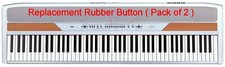 Korg SP250 digital piano selector rubber switch - Pack of 2