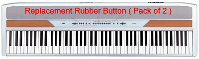 Korg SP250 Digitalpiano Wahlschalter Gummischalter - 2er Pack